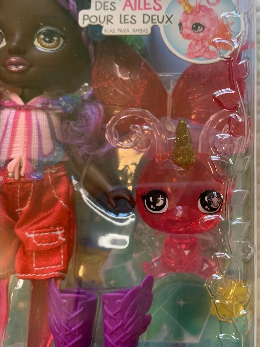 Rainbow High Littles Rainbow Fantasy Fairies Astrid + Pet with Wings